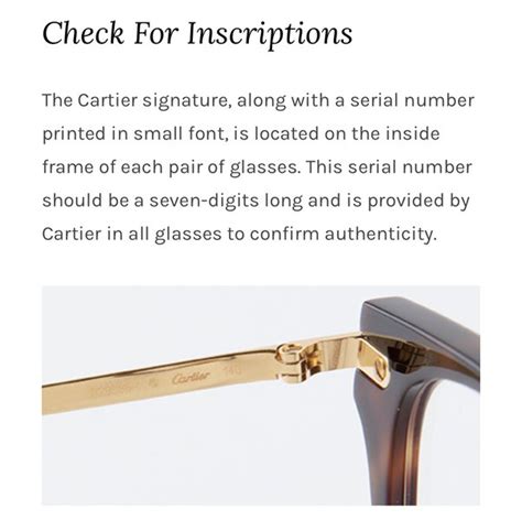 mens cartier sunglasses replica|cartier sunglasses serial number check.